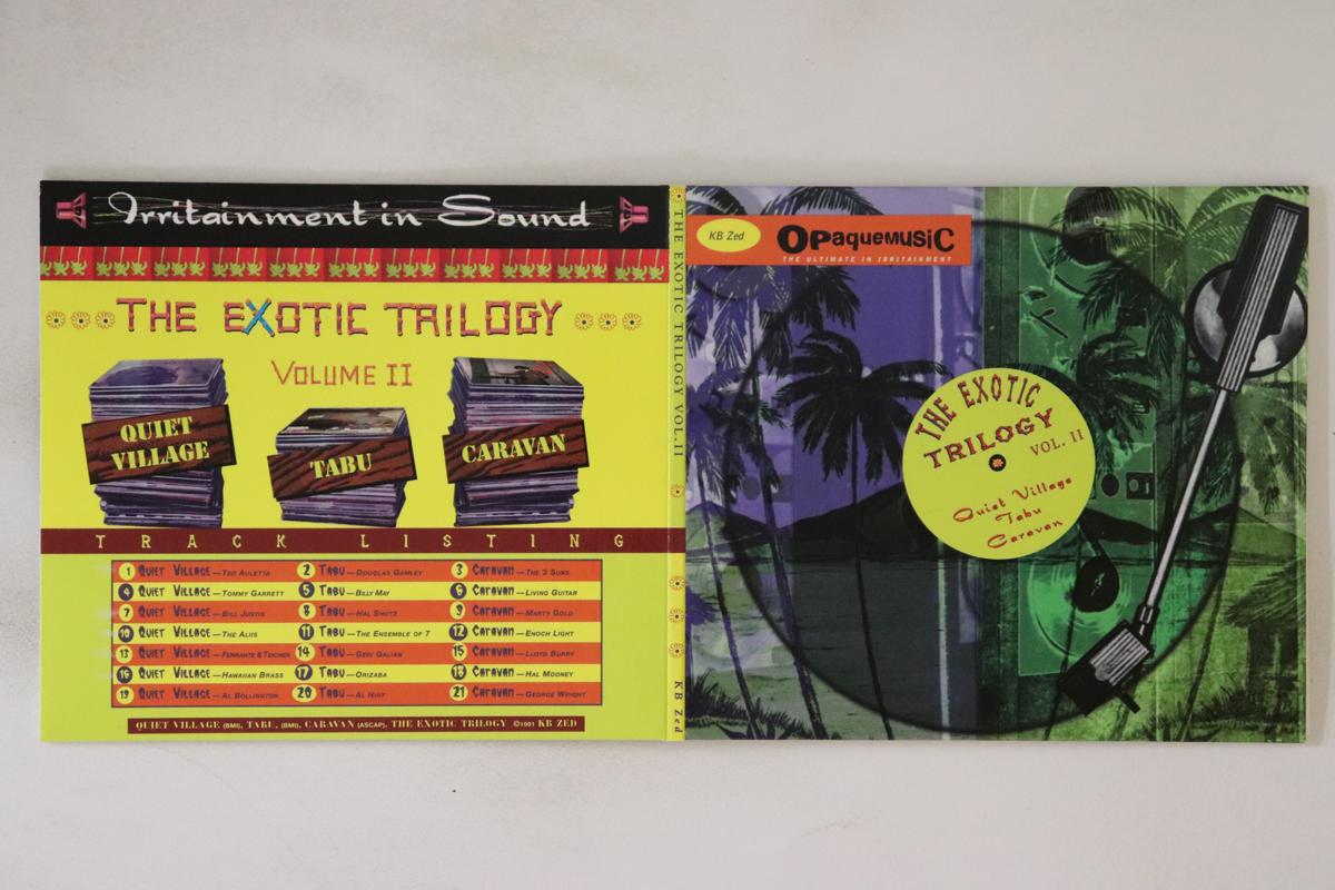 

CD KB ZED Exotic Trilogy Vol. II NONE OPAQUEMUSIC 1998 Netherland World Music Used