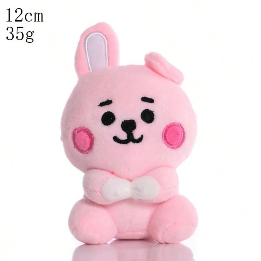 LINE FRIENDS BT21 Kpop Anime 10–24 Cm Jucărie de pluș Desen animat Rucsac: Păpușă drăguță în stil coreean—Perfectă pentru Crăciun și zile de naștere