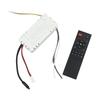 Infrared Remote Controller for Ceiling Fan Light with Stepless Dimming and Adjustable Speed Options for Custom Comfort