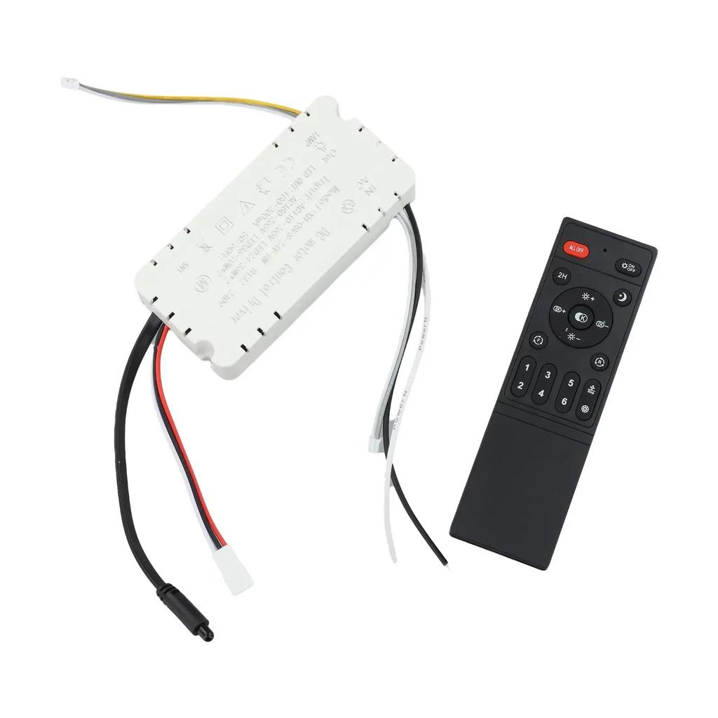 Infrared Remote Controller for Ceiling Fan Light with Stepless Dimming and Adjustable Speed Options for Custom Comfort