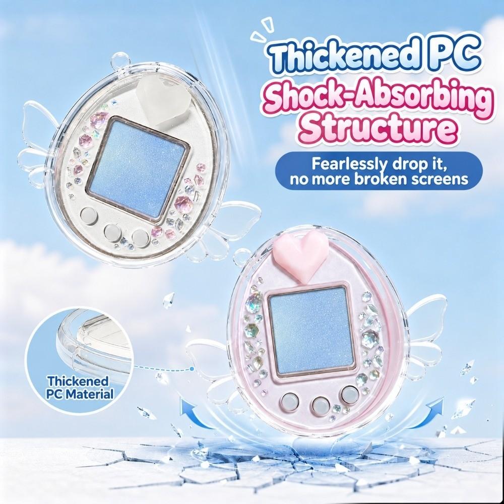 Clear Hard Shell Protector PC Protective Case for Tamagotchi PS Electronic Pet Game Accessories