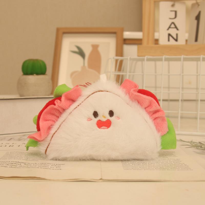 Creative Food Series Pendant Cute Simulation Food Bag Pendant Fun Children's Doll Cute Plush Doll
