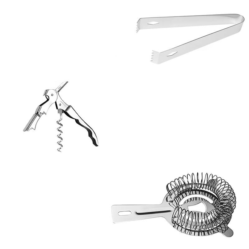 13-Piece Boston Cocktail Shaker Barware Set