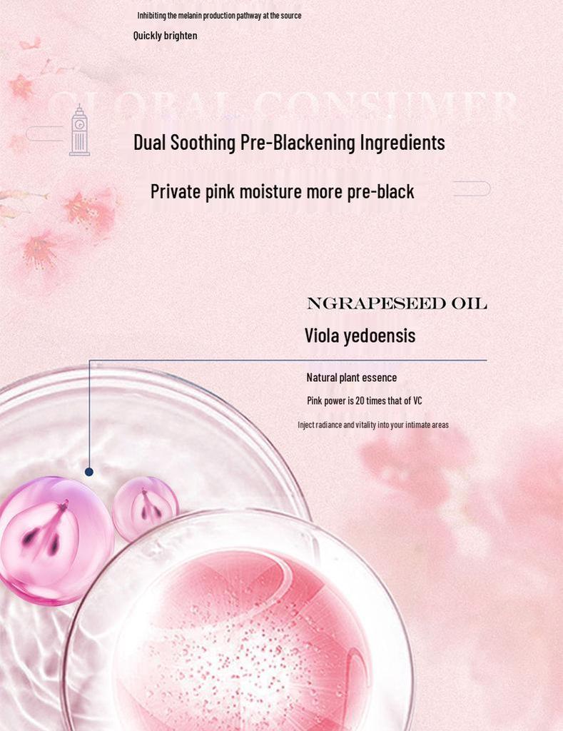Shunaimi Pink Essence: Private Area Care Oil & Cream for Tenderness and Pinkness