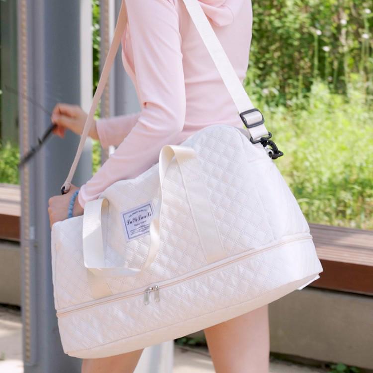 2025 Herbst/Winter Grenzüberschreitende Lässige Reisetasche: Handtasche für kurze Strecken mit großem Fassungsvermögen und Trocken-/Nassfachtrennung