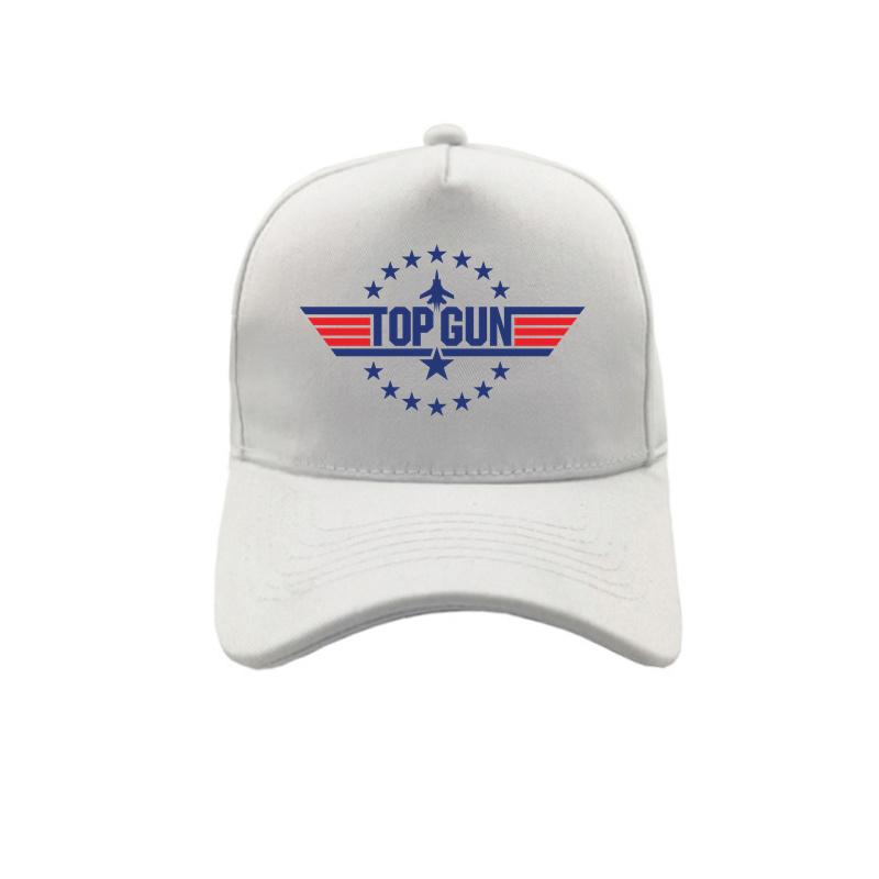 New Top Gun Baseball Cap Cool Snapback Adjustable Casual Outdoor Unisex Women Top Gun Hats MZ-596