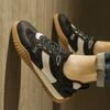 New autumn casual board shoes black Forrest Gump sports retro t-head German training shoes