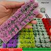 30pcs/set Plastic Simulated Flower Clusters 10~15mm*8mm Landscape Wargame Grass Tufts