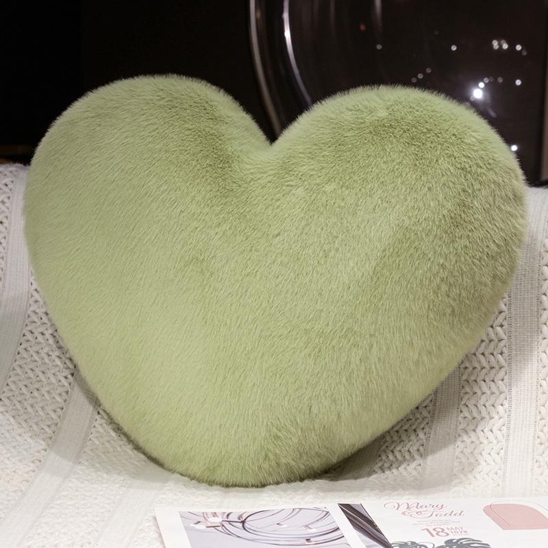 Visone di Grado Superiore Morbido ad Alto Standard Cuscino di Grado Superiore Confortevole di Prima Classe Cuore ad Alto Standard Peluche di Prima Classe Qualità Premium