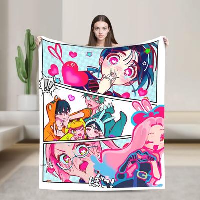 Alien Stage Anime Blankets Flannel Awesome Warm Throw Blanket for Bedding Lounge Autumn/Winter,