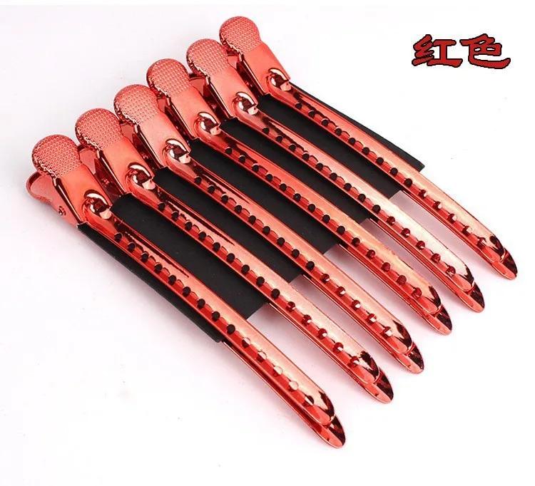 

12pcs Alligator Hair Clips Claws Hairdressing Clamps Barber Sectioning Clip Crocodile Hair Pin Hair Styling Tools Salon Sipplies