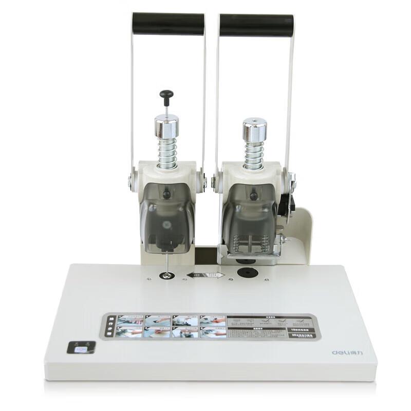 Deli 3875 Financial Document Binding Machine CN plug (adapter included)