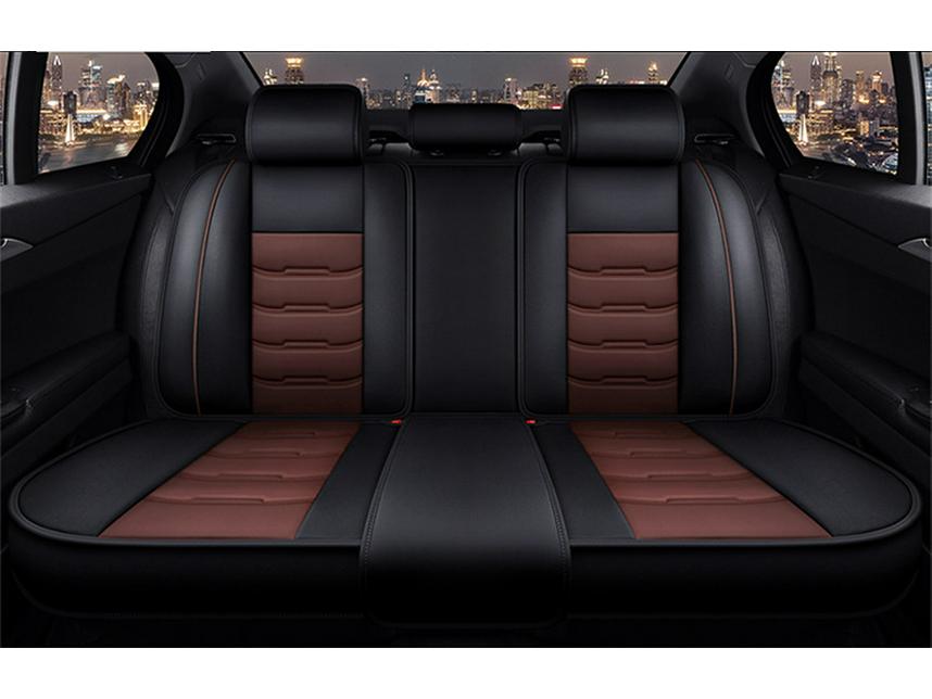 Universal Car Seat Cover - Four Seasons, Full Surround, New Leather Design
