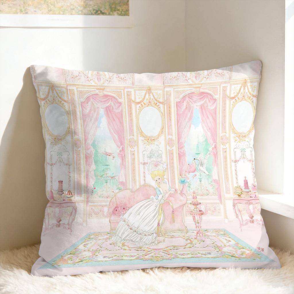 Marie Antoinette Afternoon Tea In French Paris Pillow Case Cute Funny Pillow Cover Custom Pillowcases For Sofa Bed Living Room
