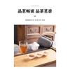 Chinese White Porcelain Kung Fu Tea Set, Household Simple Outdoor Portable Travel Tea Set, Ceramic Cover Bowl