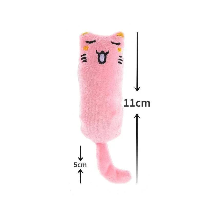 Cat Toy Cute Pet Catnip Toys Cat Plush Thumb Pillow Pet Supplies