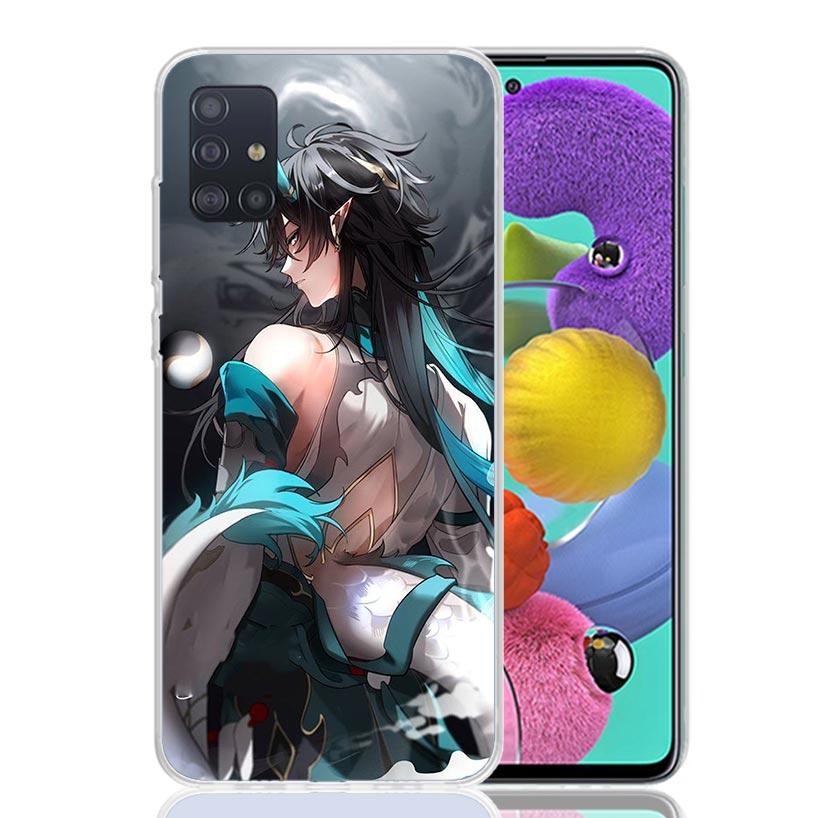 

Honkai Star Rail Dan Heng Phone Case For Samsung Galaxy A52 A32 A22 A12 A02S A50S A30S A51 A31 AA71 Note 20 Ultra 10 S10 Plus Ga Samsung Note 10 Plus