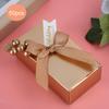 50pcs Wedding Favors Candies Souvenirs Gift Paper Gift Box for Wedding with BowknotGold