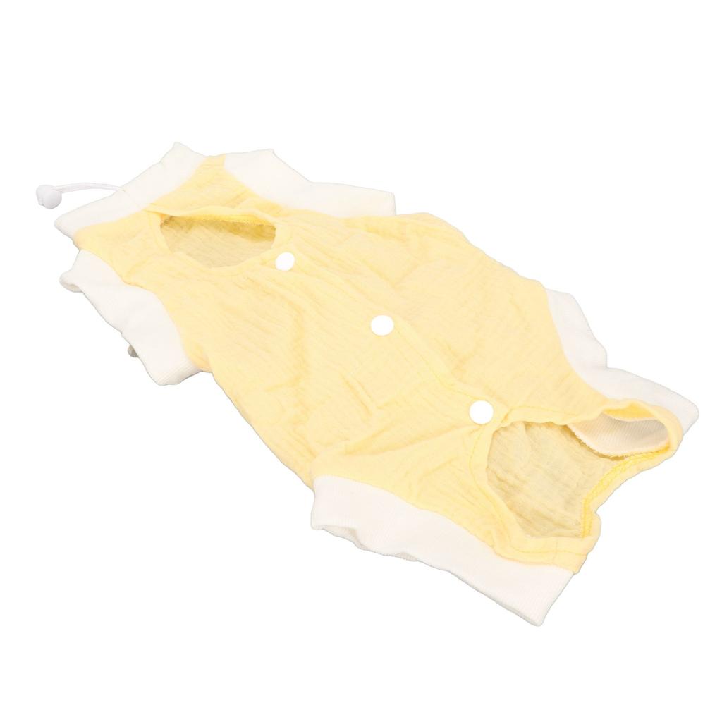 Cat Recovery Suit Breathable Prevent Licking Wound Protection Cat Postoperative Suit for Dogs Cats