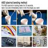2/5/10/50 Pcs ABS Plastic Round Bar/square Bar for Home, House Sand Table Model Building Stick Making Landscape Building Tools.