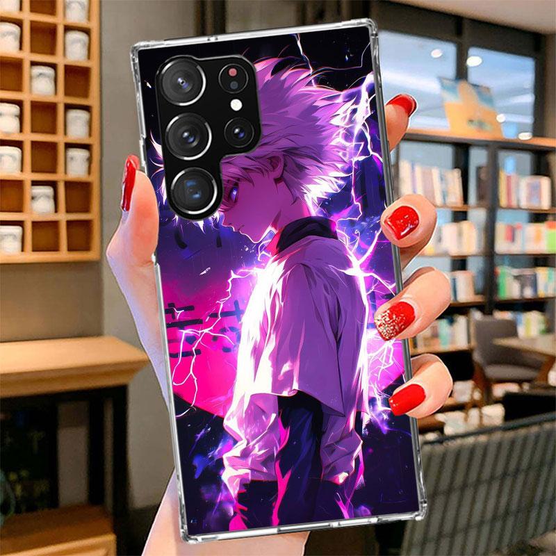 Huner X-Hunters Killua Phone Case For Samsung Galaxy S26 S25 Edge S24 Ultra S23 S22 Plus S21 S20 FE Soft Fundas Shell Galaxy S25