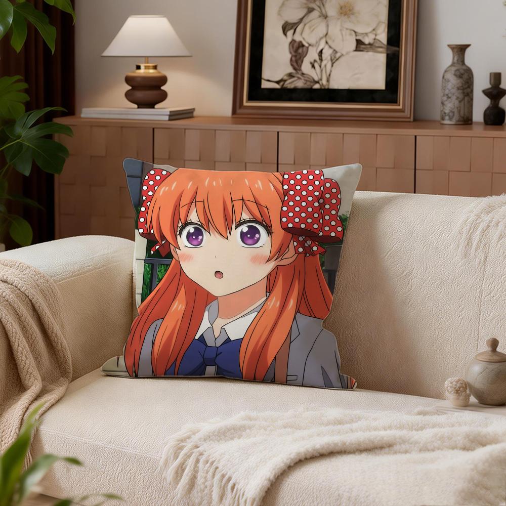 Comedy Monthly Girls Nozakikun Kissenbezug Kissenbezug Set 4 Stück 50x50 45x45 40x40 Kissenbezug Dekorativ Sofa Heimdekoration