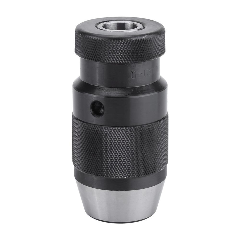 45# Steel Material Keyless Drill Chuck 1/2" Mount Drill Press Chuck  For Electric Drill