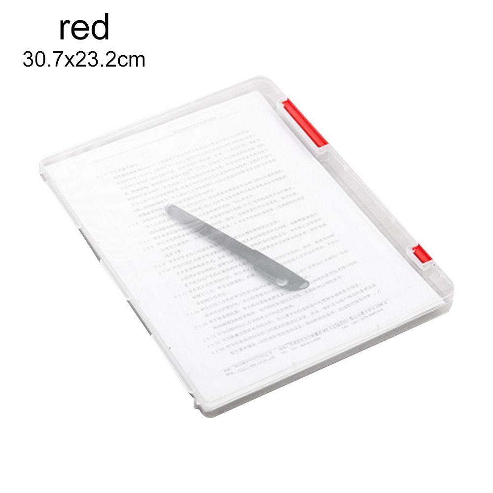 Sorting File Case Transparent Stationery Storage Box Storage Folder File Box File Organizer
