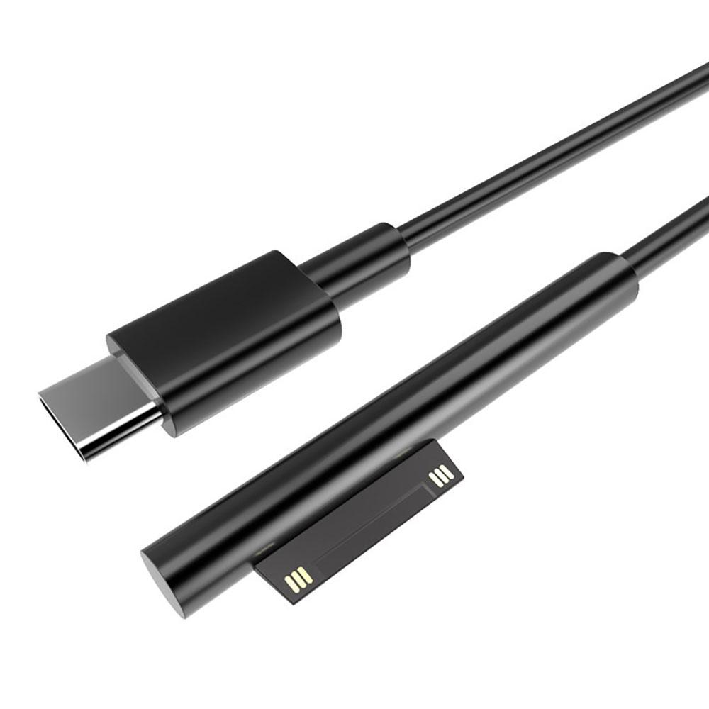 1 X USB Type-C Charging Cable 1.5M 12V For Surface Pro 3/4/5/6 / Laptop / Book