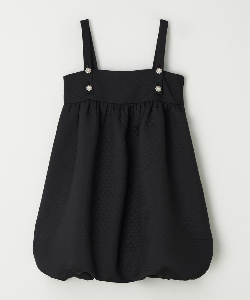 Si Wol 107 Quilt One-Piece (Black)