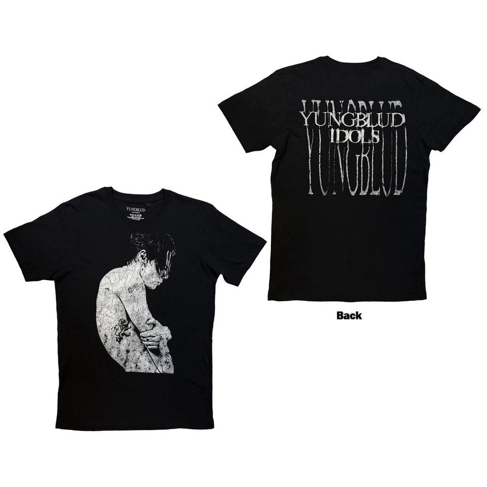 Унисекс футболка Yungblud: идолы (черный) официальные 5 размеров 4XL