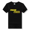 Fake Taxi T Shirt Faketaxy Fake Taxy Taxydriver Taxxy Illegal Driver T Shirt Casual Wear Short Sleeved Round neckTee T Shirt