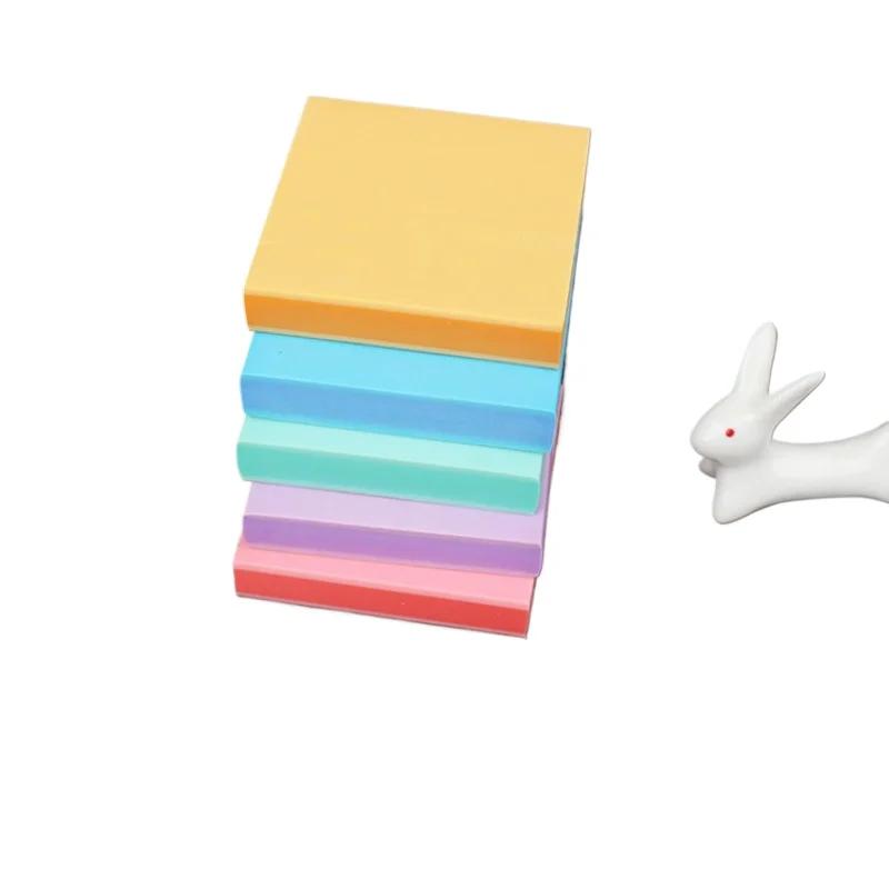 Creative High-end Carving Special Rubber Brick Rubber Seal Material 5*5*1cm, Can Be Uncovered,with Multiple Colors Randomly Ship