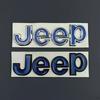 New Car Sticker Metal Car Styling Hood Trunk Badge Mark Sticker for Jeep Wrangler Grand Cherokee Renegade Rubicon Liberty JK XJ AMN1