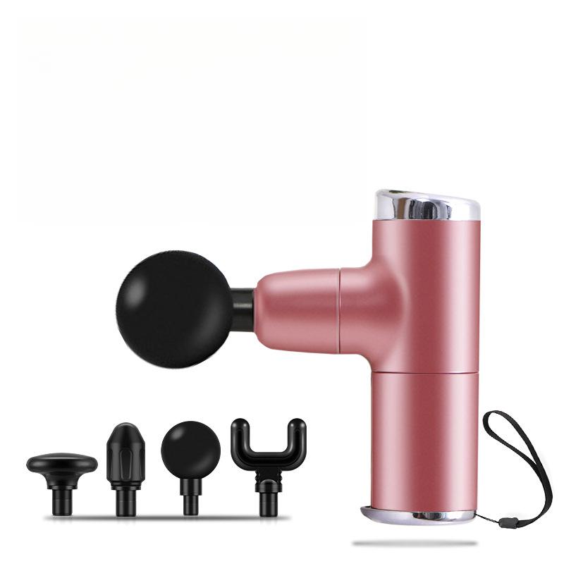Mini Fascia Gun Fitness Muscle Mini Vibrator Direct Supply Ladies Massage Relaxer Pocket Fascia Gun