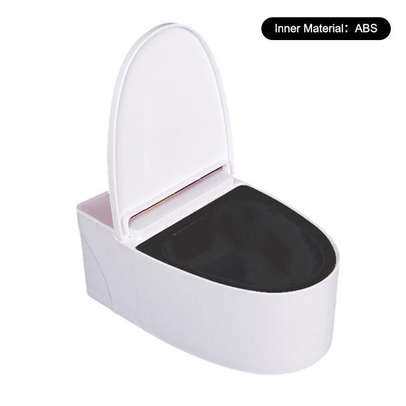 

Туалетная миска для кошки, Автоматическая поилка для питомцев в форме туалета для кошек и собак, Маленькая смешная миска для собак и кошек, Веселая гравитационная