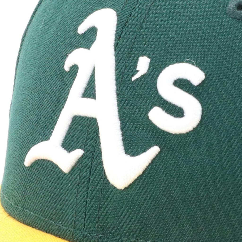 New Era MLB ACPERF Oakland Athletics Home Size 17J Team Size Cap, (11449354), Unisex, Colors, 7.3/8