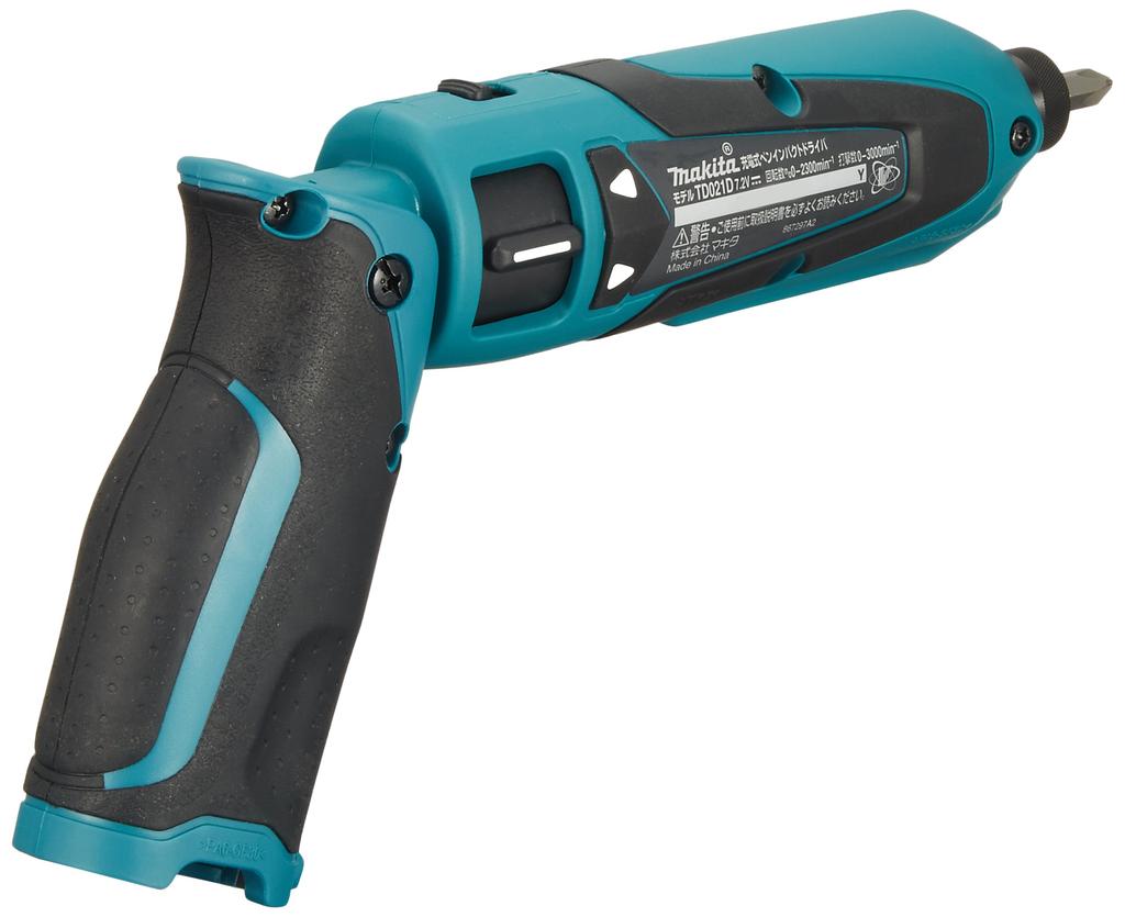 Makita Rázový utahovák TD021 točivý moment 22Nm nabíječka baterií se prodává samostatně TD021DZ pero (7,2 V)