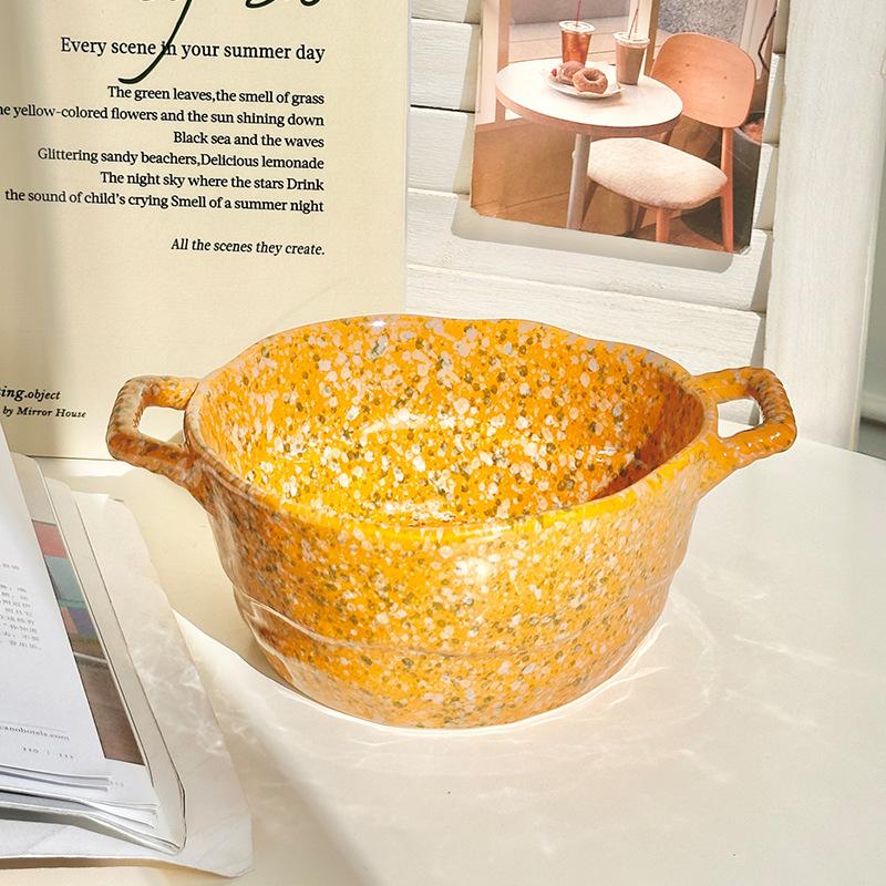 Ins hochwertig binaural Suppenschüssel 2025 neu Instantnudelschüssel speziell Haushalt Schneckenpulverschüssel für Studentenwohnheim