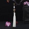 Traditional Plum Blossom Pearl Tassel Ornament for Clothing, Lanterns, Sachets, and Car Decor