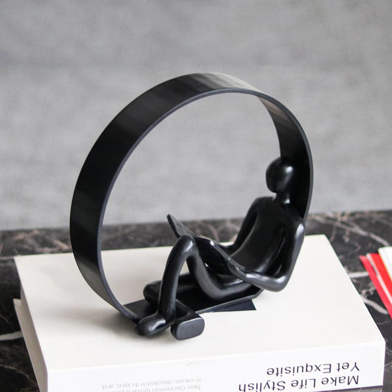 Jednoduché ozdoby na čtení, kruhové čtenářské modely, prodejní oddělení, ložnice, pracovna, obývací pokoj, vstupní dekorace