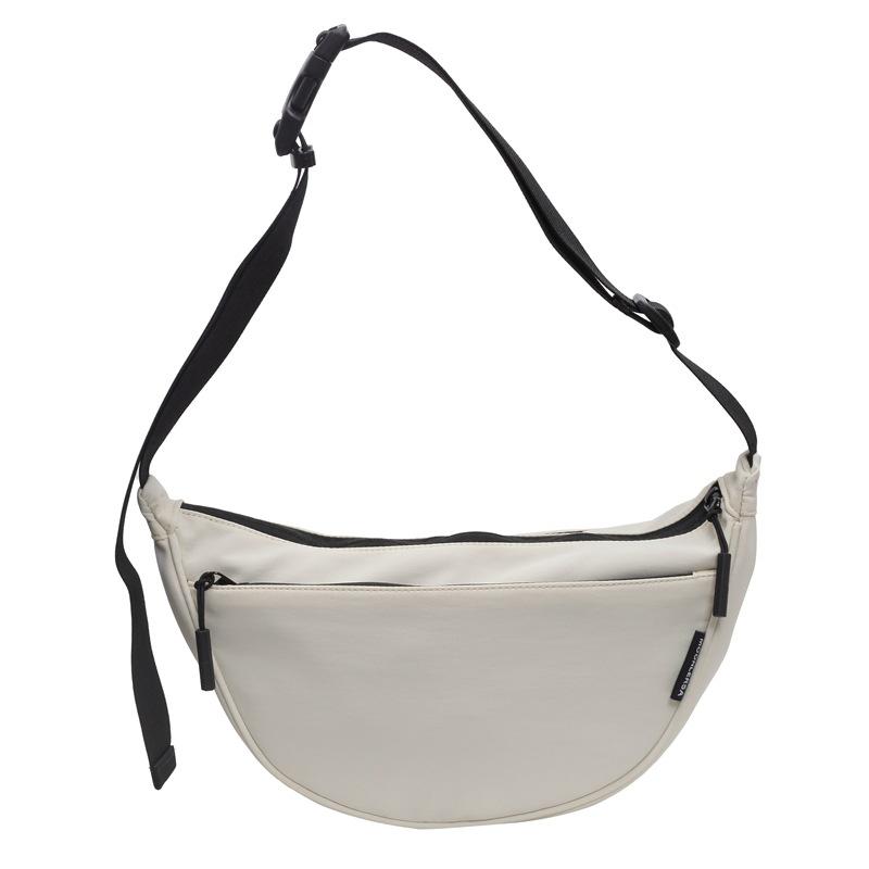 Nylon Cloth Crossbody Korean Bag Large Capacity New Texture Shoulder Crossbody Bag Casual Dumpling Bag Casual Versatile