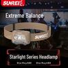 Lampada frontale a LED ricaricabile Sunrei Starlight 380