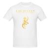 Lustiges Lagavulin Whisky Geschenk Goldenes Logo Unisex Gedrucktes T-Shirt Unisex T-ShirtShirt