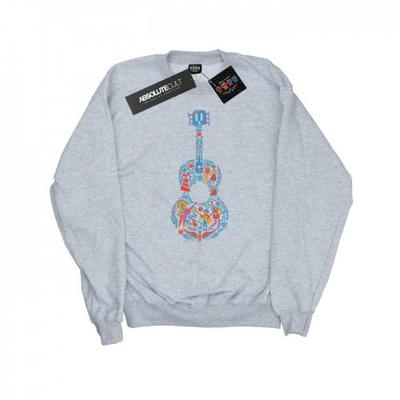 Mens Coco Guitar Pattern Sweatshirt