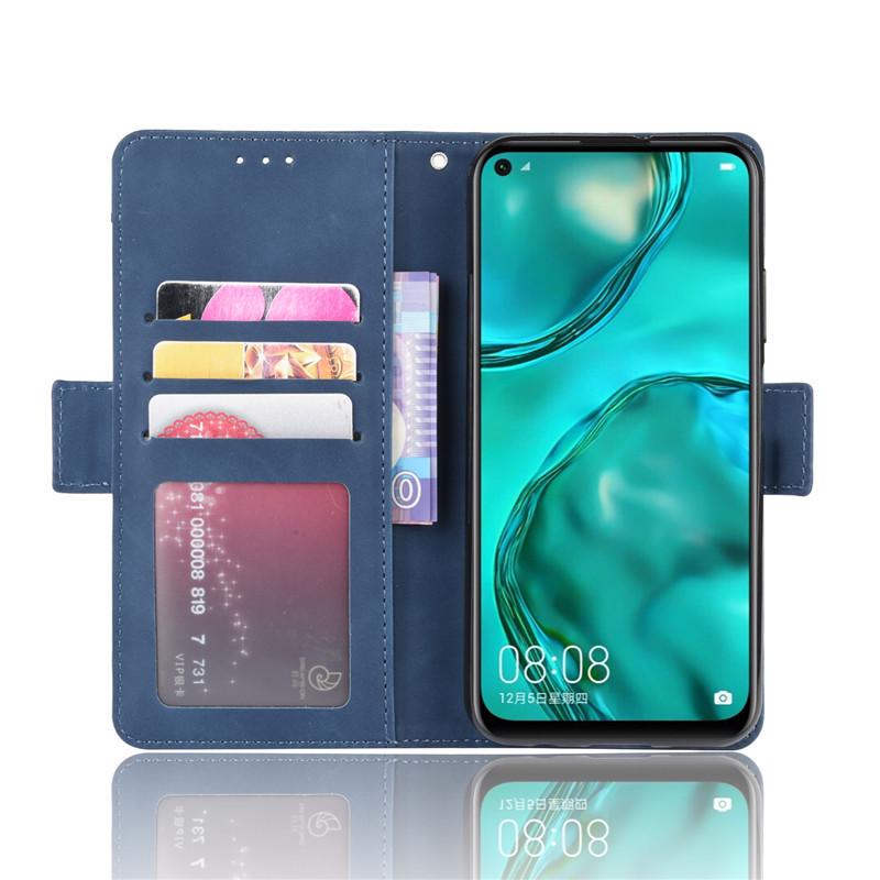 Huawei nova6SE/NOVA 7i Multi-Card Slot Leather Phone Case - Anti-Drop Wallet Cover