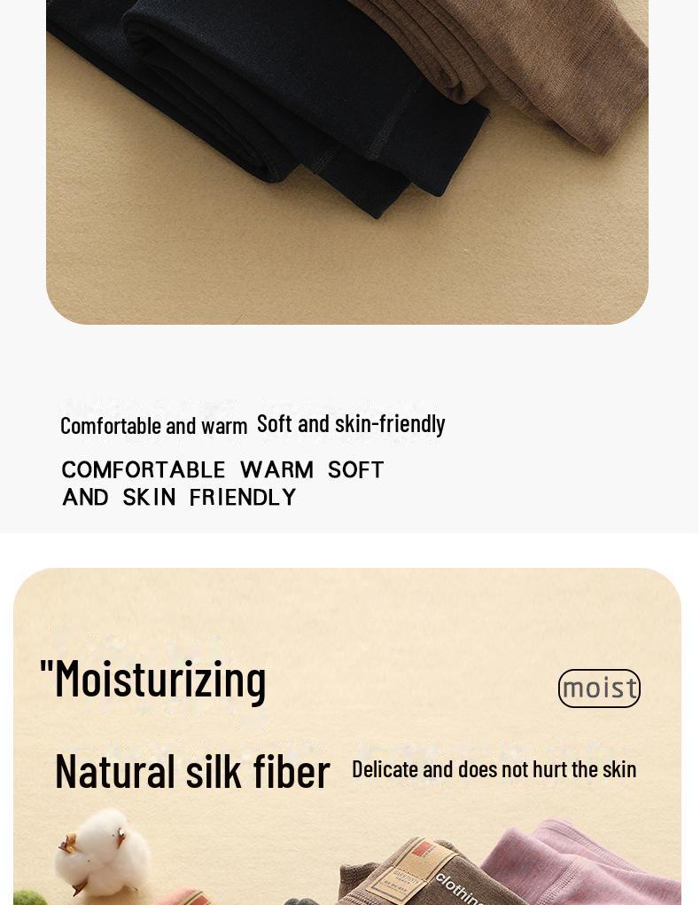 Dětské dvouvrstvé zimní kalhoty s vysokým pasem: Útulná sametová bavlna pro chlapce, silný hedvábí pro dívky, perfektní školní uniforma na podzim a zimu