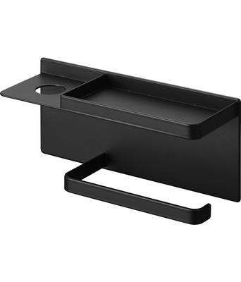 Yamazaki Tower Magnetic UV Protection Storage Holder, Black, W24.5 X D8.4 X H10.5cm, Entryway Storage Umbrella Stand, 1946
