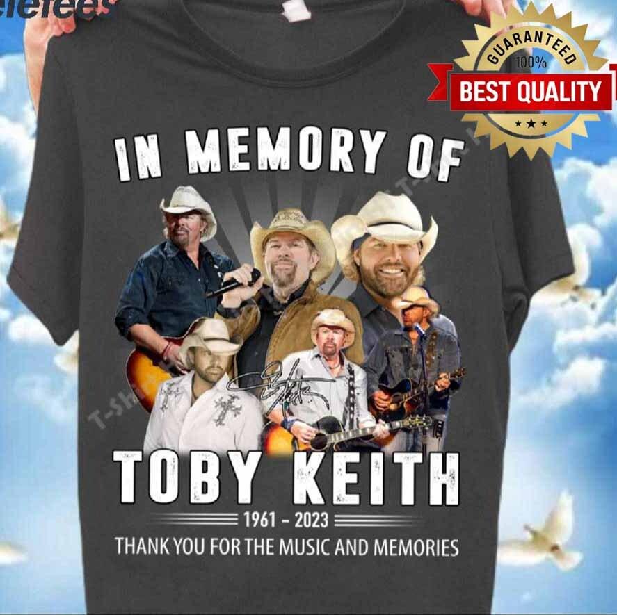 Toby Keith If Memory Of 1961-2024 Thank You For The Music And Memories Shirt J78 Unisex T-Shirt XXXL