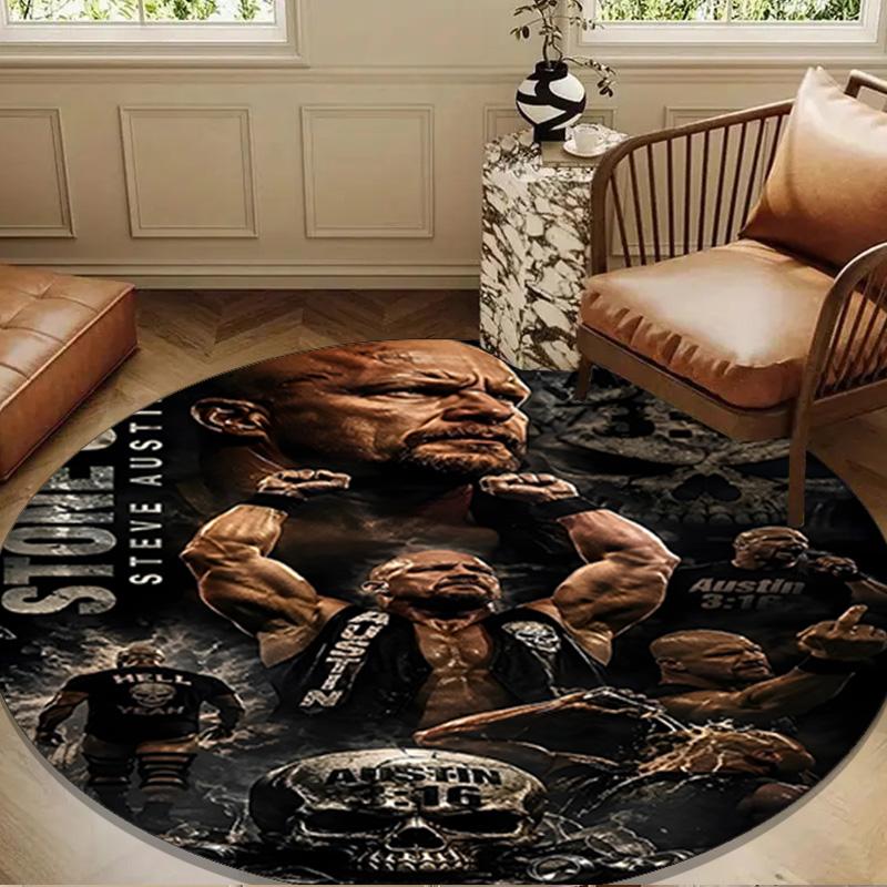 Stone Legend Round mat Home Decor, Chair rug For livingroom,Bedroom, doormat home decor Birthday Gift Christmas Gifts